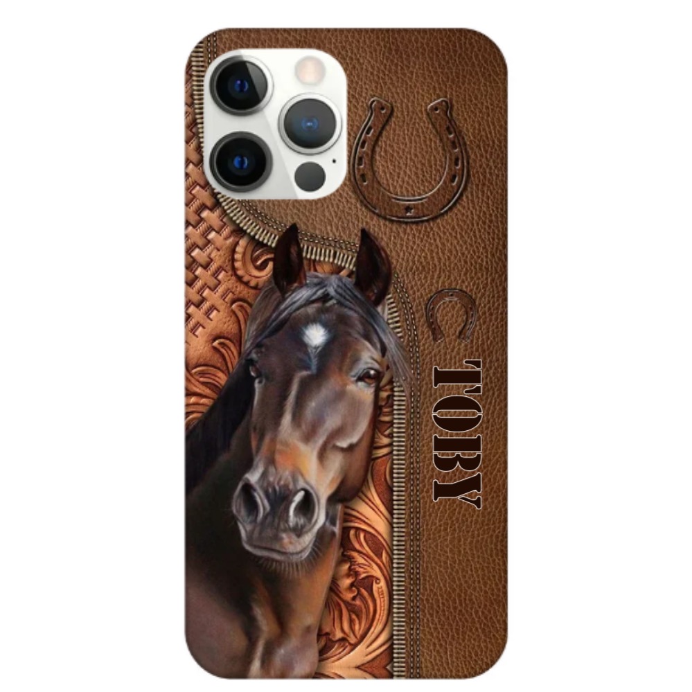 Personalized Gift For Horse Lover Phone Case - Geeowl