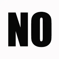 No