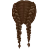 Box braid - dark brown