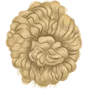 Curly bun - blonde