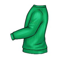 Зелений