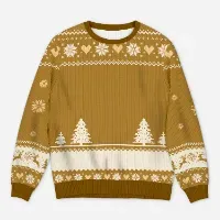 Pull Moche De Noël Personnalisé Prénom - Modèle Mamie Bonhomme De Neige, Polyester, Cadeau Drôle Et Unique