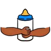 B