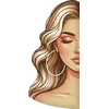 Yellow Hair White Skin
