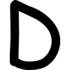 D