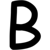 B