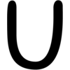 U