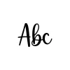 My font 6