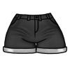 Short Black Jeans
