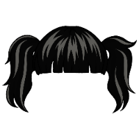 Girl Kid - Black 10