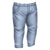 Long Pant Light-Blue