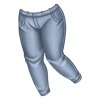 Long Pant Light-Blue