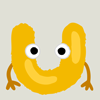 U