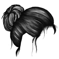 Bun Black Hair