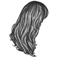 Long Gray Hair