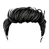 7-Black-Slicked-Back