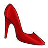 High Heel Red