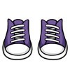 Purple Sneakers