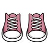 Pink Sneakers