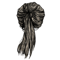 Ponytail Black Hair