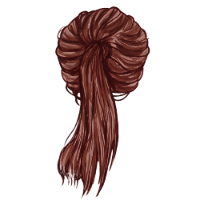 Ponytail Red Hair