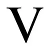 V