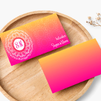 Pink Monogram