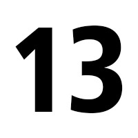 13