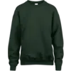 Mikina Tmavě zelená  mock up