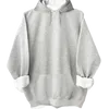 Hoodie Šedá sleeve