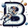 B