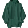 Hoodie Tmavě zelená