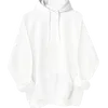 Hoodie Bílá sleeve