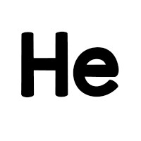 He