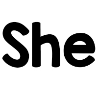 She