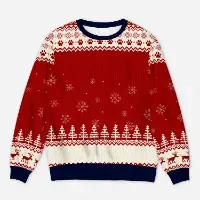 Pull De Noël Personnalisé Prénom - Motif 'Une Fille Et Son Chat' - Sweat Moche Femme, Cadeau Drôle