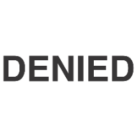 Denied Stamp