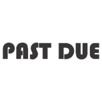 Bold Past Due Stamp