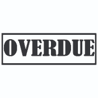 OVERDUE Stamp