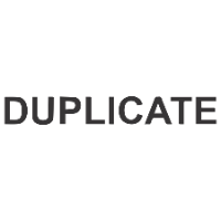 DUPLICATE Stamp