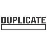 Box Duplicate Stamp