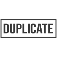 Border DUPLICATE Stamp