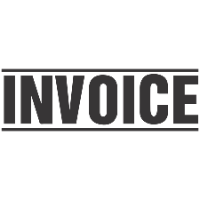 Double Line Invoice Stamp