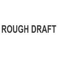Bold Rough Draft Stamp