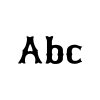 My font 75