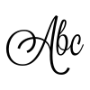 My font 159