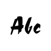 My font 124