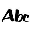 My font 74