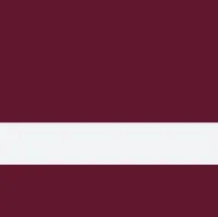 Burgundy w/ White Letters - 622
