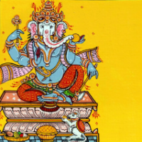 Ganesha - Blue
